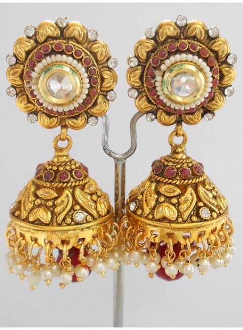 Polki Earrings